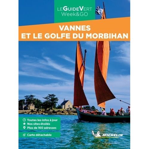 Vannes Et Le Golfe Du Morbihan - (1 Plan Détachable)