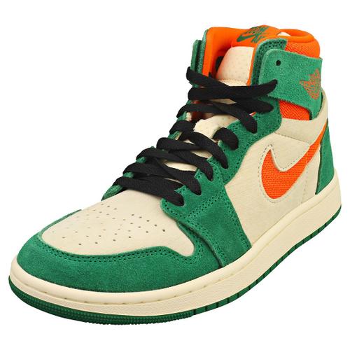 Nike Air Jordan 1 Zoom Comfort 2 Baskets Mode Vert Orange