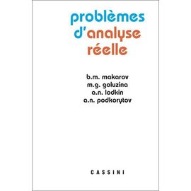 Problèmes D'analyse Réelle