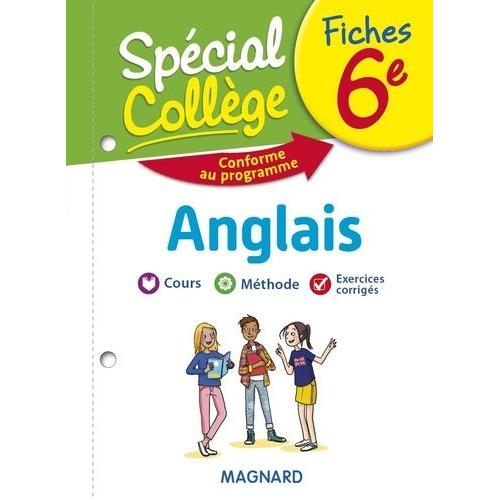 Fiches Anglais 6e Spécial Collège