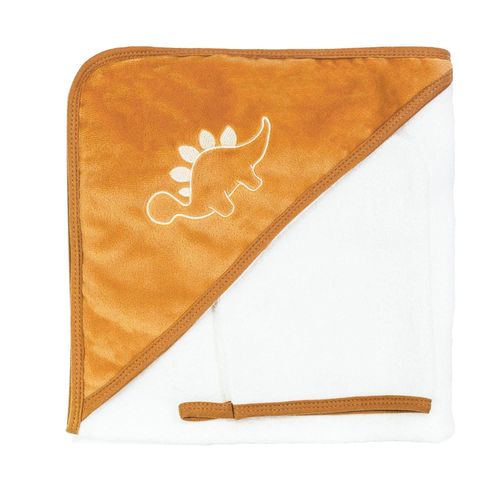 Cape De Bain Et Gant Diplododo Camel - Trois Kilos Sept