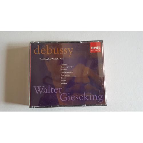 Debussy - The Complete Works For Piano Emi