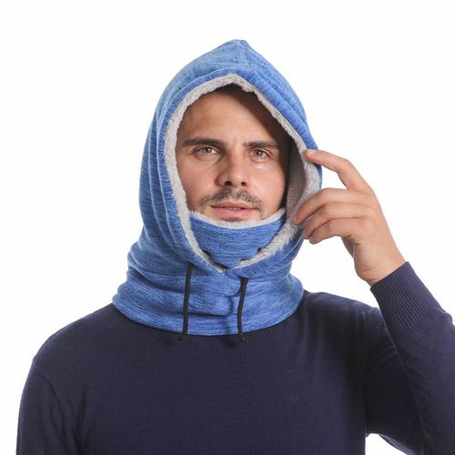 Capuche D'hiver - Masque Moto Multifonctionnel Coupe Vent Masque Polaire Bonnet Froid Ski Course À Pied Vélo Outdoor Neutre