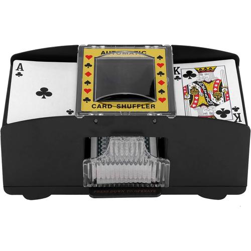 Mélangeur de cartes automatique, jeu de cartes de poker de casino électronique, fonctionnement à piles ? Trieur de cartes de jeu de cartes