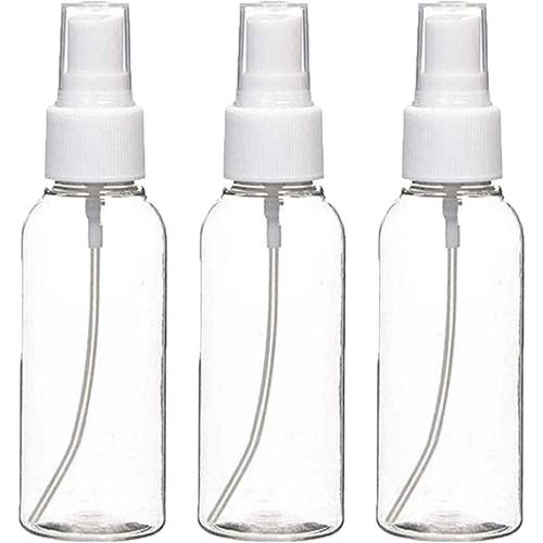 Flacons pulvérisateurs, lot de 3 petits récipients rechargeables, mini flacons de voyage vides à brume fine pour voyage, parfum cosmétique, maquillage, laque pour cheveux et autres liquides ? 60 ml