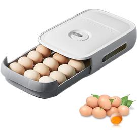 1 Pièce Boîte De Rangement Portable Avec Plateau D'œufs Transparent Pour  Organisation, Mode en ligne