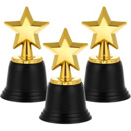 Trophée Étoile 6Pcs Trophées Trophées Récompenses Et Trophées Mini Trophées Minuscule Trophée Académie Récompenses Trophée Récompenses pour Enfants 12Cm