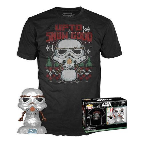 Pop&tee - Star Wars - Holiday Stormtrooper (Mt) Taille L