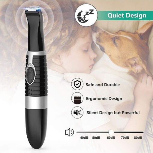 Tondeuse Sans Fil Silencieuse Pour Chiens ¿ Tondeuse Portable Pour ...