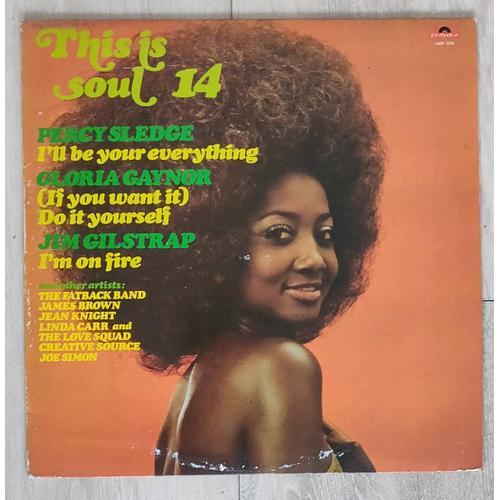 Various " This Is Soul 14 " Vinyl 33 Trs. Compilation Netherlands 1975, Soul & Funk.