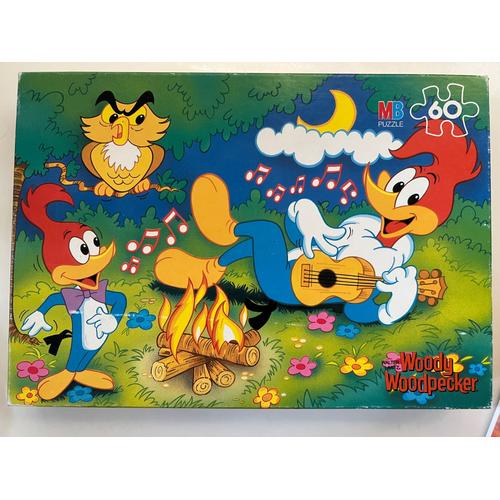 Puzzle 60 Pièces - Woody Woodpecker 32x22 Cm - Mb
