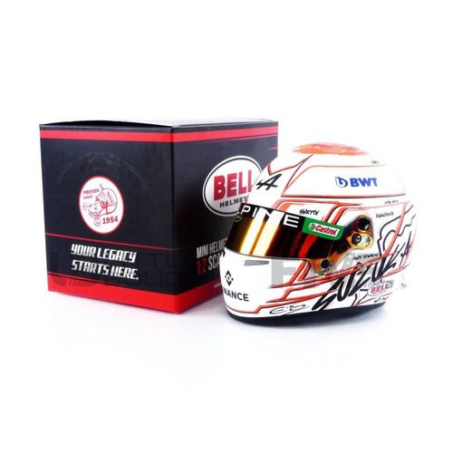 Mini Helmet 1/2 4100292 Casque Esteban Ocon - Alpine Japan Gp 2023 Diecast Modelcar