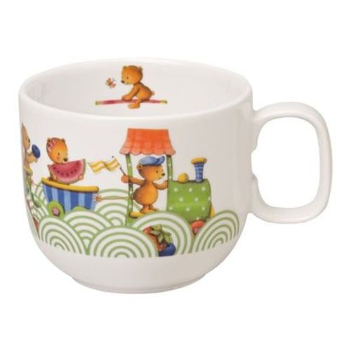 Villeroy & Boch - Hungry As A Bear Mug Avec 1 Anse Pour Enfants Petite  - Rouge