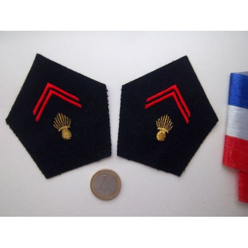 Lot Pattes Insignes De Col Sapeurs Pompiers