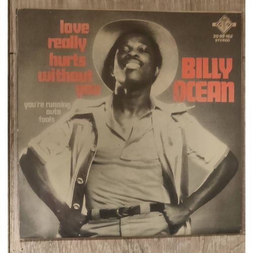 Billy Ocean * Love Really Hurt Without You / You're Running Outa Fools * Vinyl 45 Trs. Belgique 1975, Soul.