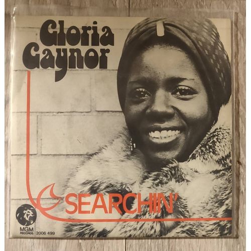 Gloria Gaynor * Searchin' / Reach Out I'll Be There * Vinyl 45 Trs. Belgique 1975, Soul.