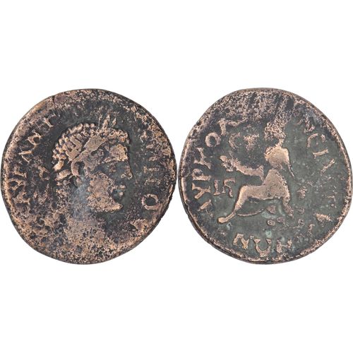 Rome Provinciale - Tyane (Cappadoce) - Caracalla - 212 Ad - Tyché Assise Sur Un Rocher - 17-165