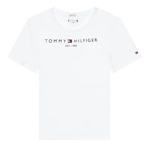 T-Shirt Blanc Garçon Tommy Hilfiger Essential