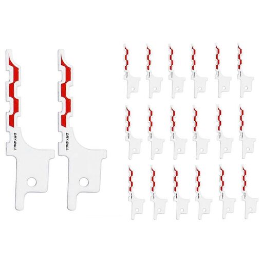 20Pcs Lames de scie sauteuse sabre Lame de scie alternative pour cl...