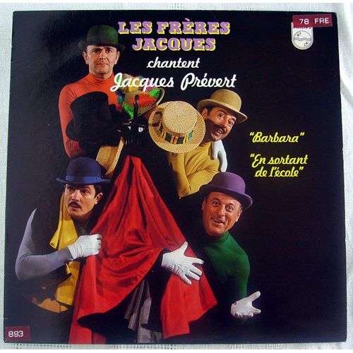 Les Freres Jacques Chantent Prevert