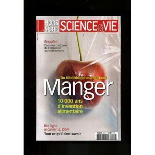 Science Et Vie Hors-Série N° 238 : Manger Du Néolithique Au Fast Food