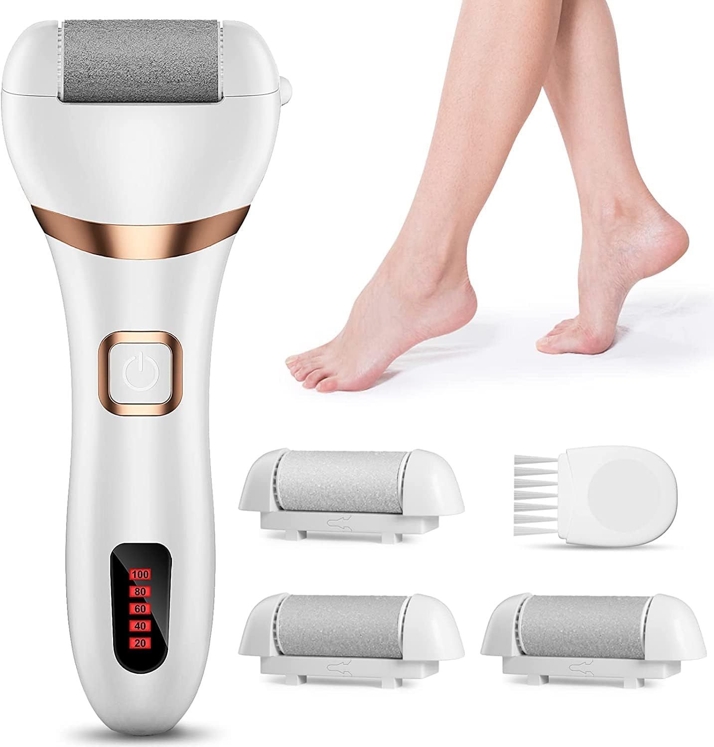 Rapeuse Pieds Electrique, Rapeuse Pieds Rape Pied Electrique Avec 3...