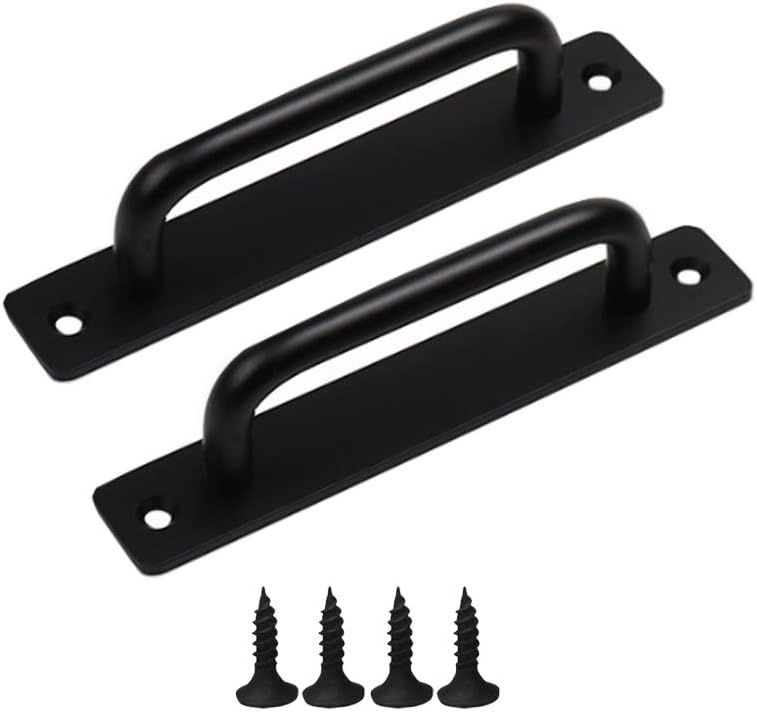 Poignées de Porte 2 Pièces Poignées de Porte Coulissante Poignée de...