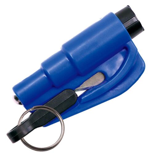 1 Coupe-Ceinture De Sécurité Et Brise-Vitre Bleu 2 En 1, Brise-Vitr...