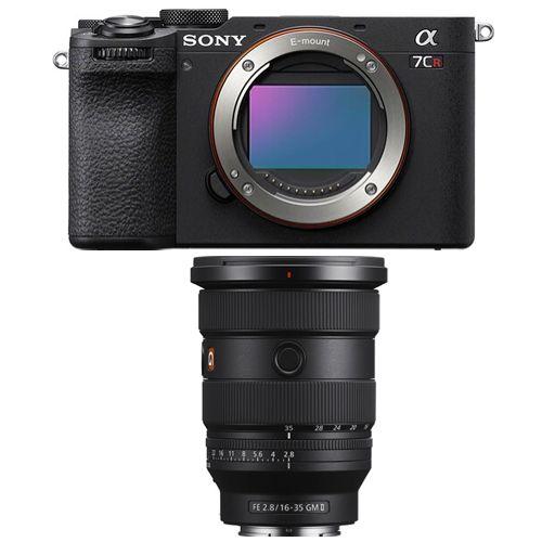 Sony Alpha a7CR (noir) Appareil photo sans miroir + Sony FE 16-35mm f2.8 GM II