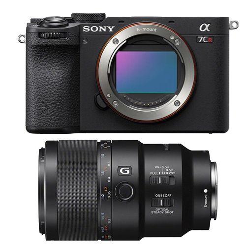 Sony Alpha a7CR (noir) Appareil photo sans miroir+Sony FE 90mm f2.8 Macro G OSS E-mount