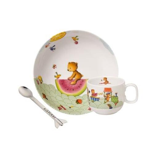 Villeroy & Boch - Hungry As A Bear Ens. De Vaisselle Pr Enfants, 3 Pcs Ef - Multicolore