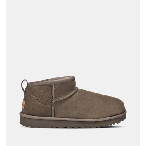 Ugg - Bottines Classic Ultra Mini - Marron - 37