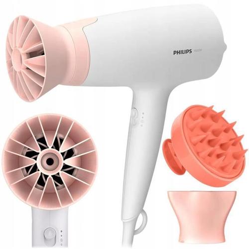 Sèche-Cheveux Philips Bhd300/10 + Masseur