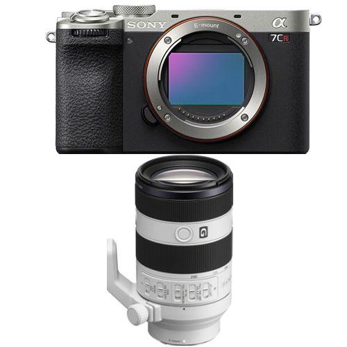 Sony Alpha a7CR (argent) Appareil photo sans miroir+Sony FE 70-200mm f4 Macro G OSS II