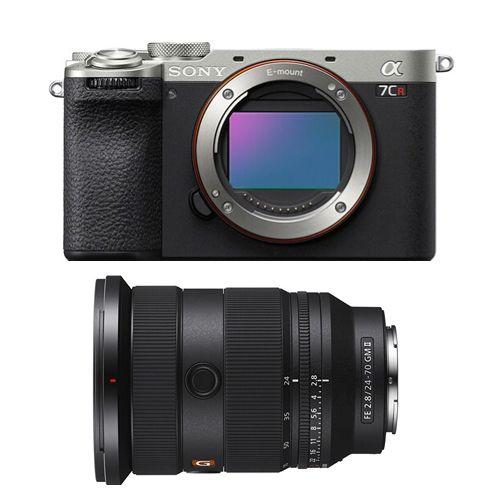 Sony Alpha a7CR (argent) Appareil photo sans miroir+Sony FE 24-70mm f2.8 GM II