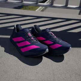 Chaussures Adizero Adios Pro 4 Adidas Dark Blue Shock Pink Dash Grey