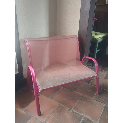 Petite Banquette Rose Pour Enfant