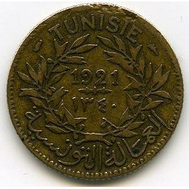 Tunisie 1 Franc 1921