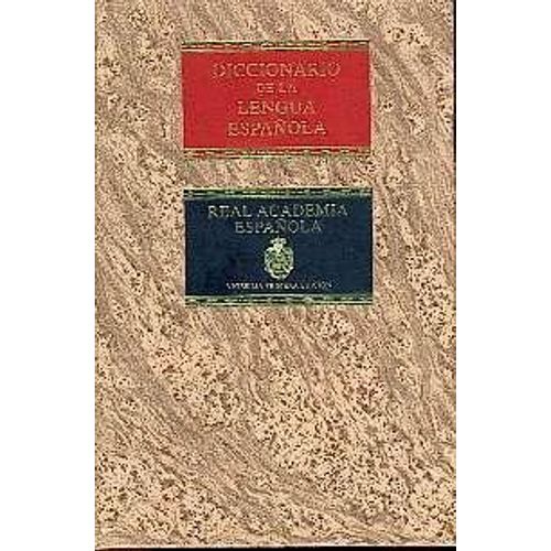 Diccionario De La Lengua Espanola De La Real Academia