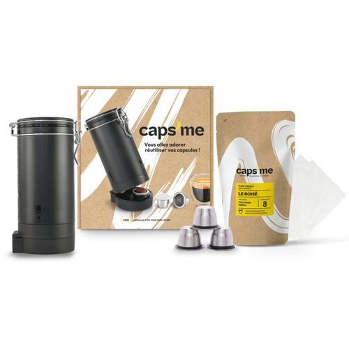 Capsule réutilisable CAPS ME le coffret noir