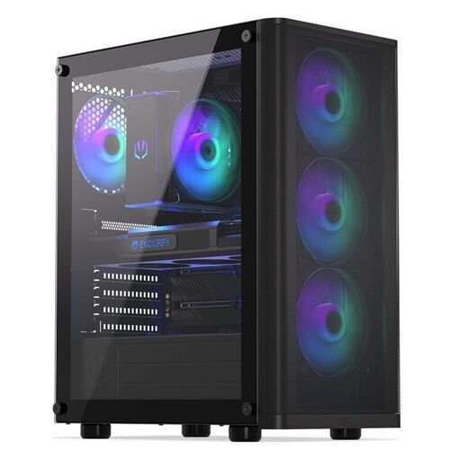 VIST ARGB PC Gaming Ryzen 5 5500 - RAM 32Go - RTX 5060 - SSD 1To M....