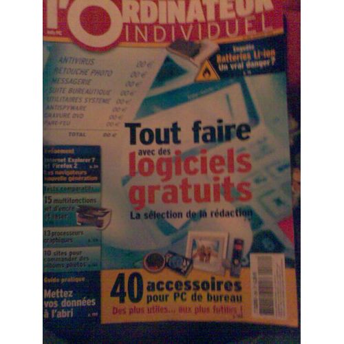 L'ordinateur Individuel  N° 188 : Tout Faire Avec Des Logiciels Gratuits