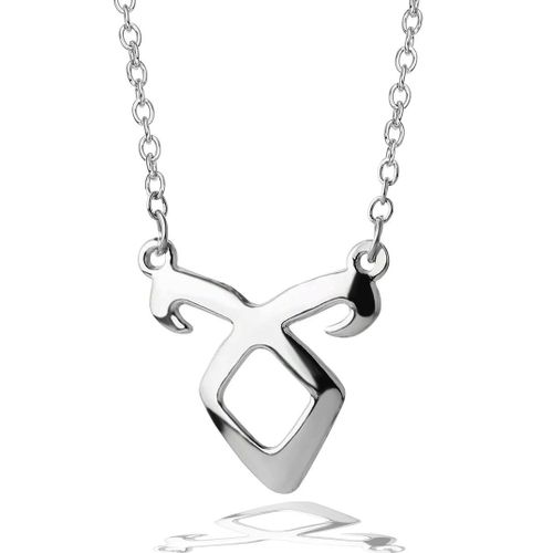 Collier Signe Astrologie " Bélier " - 2 Tailles Au Choix - Métal Argenté