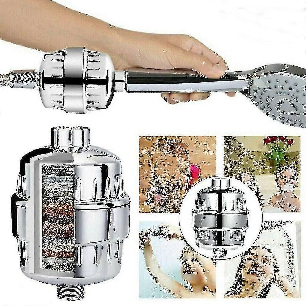 Pomme de douche universelle avec adoucisseur de filtre à eau - Puri...