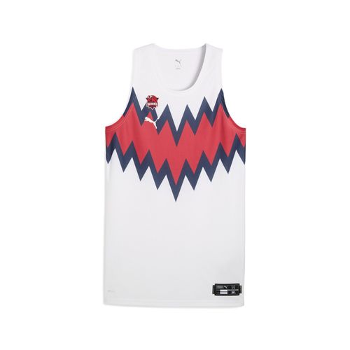 Puma Maillot De Basketball Pro Away Saski Baskonia Homme, Sport, Blanc, M