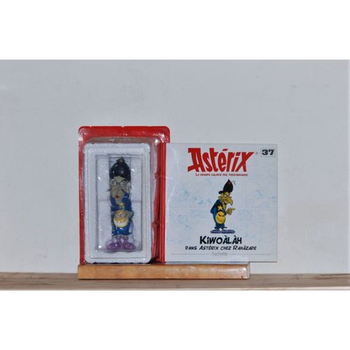 Astérix & Obelix– La Grande Galerie Des Personnages. Figurine N°37 Kiwoalah   Figurine, Dans Son Emballage, Et Livret Neuf