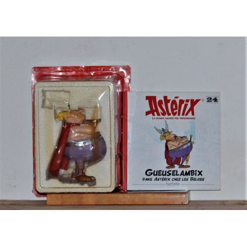 Astérix & Obelix– La Grande Galerie Des Personnages. Figurine N°24 Gueuselambix  Figurine, Dans Son Emballage, Et Livret Neuf