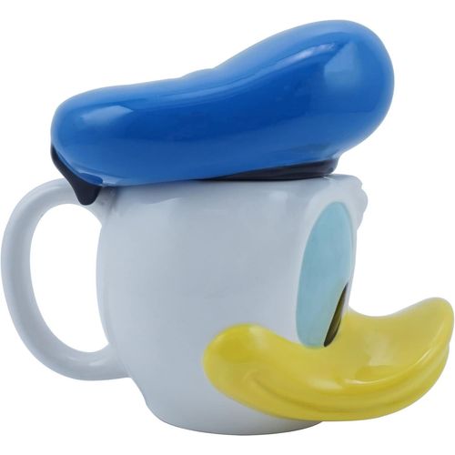 Disney - Mug 3d Avec Couvercle Donald Duck - 375ml