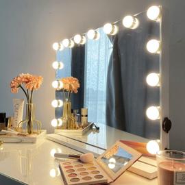 Miroir Maquillage Hollywood LED Intensité Réglable Pour Coiffeuse