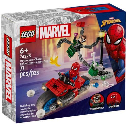 Lego Marvel - La Course-Poursuite En Moto : Spider-Man Contre Docteur Octopus - 76275